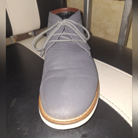 Calvin Klein Men's Gray Lace-Up Butter Soft Shoes In A Size 9M. Office, Casual - Picture 6 of 13